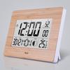 FanJu FJ3530 Big Screen Digital Dual Alarm Clock Indoor Temperature Snooze Clock Moon Phase Calendar LED Desk Clock Modern