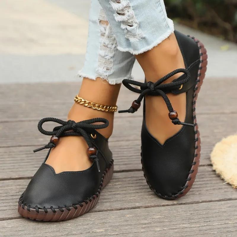 Fashion Women Casual Flats Shoes Summer Fashion Sneakers Femme Lace Up Walking Sport Shoes Women Designer Running Shoes Zapatos De Mujer