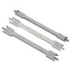 3pcs Dental Bracket Gauge Locator Stainless Steel Different Types Orthodontic Bracket Positioner