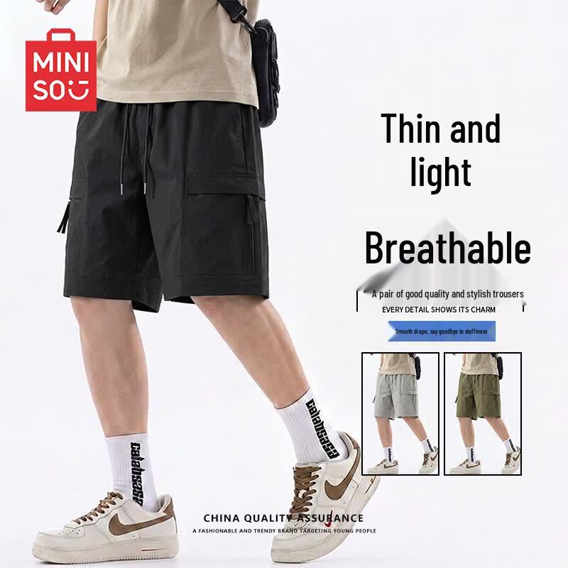 MINISO Men s Summer Cargo Shorts 2XL