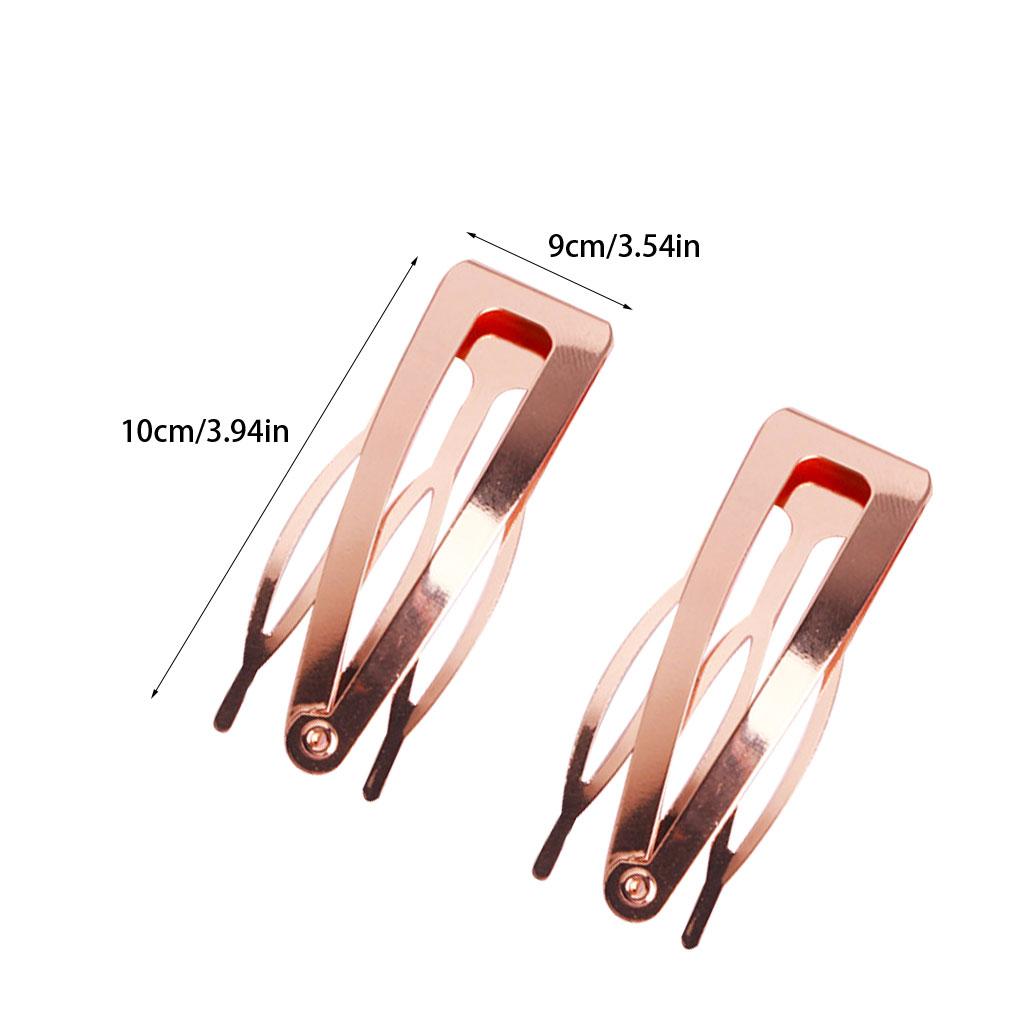 Hair Ornaments Sturdy Premium Iron Material Useful Side Clip Girl Supplies Portable Snap Fastener Clip for Baby Women Girls Lady