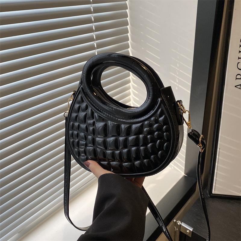 Popular Diamond Bag Women's New Fashion Messenger Bag Women's Versatile Shoulder Handbag