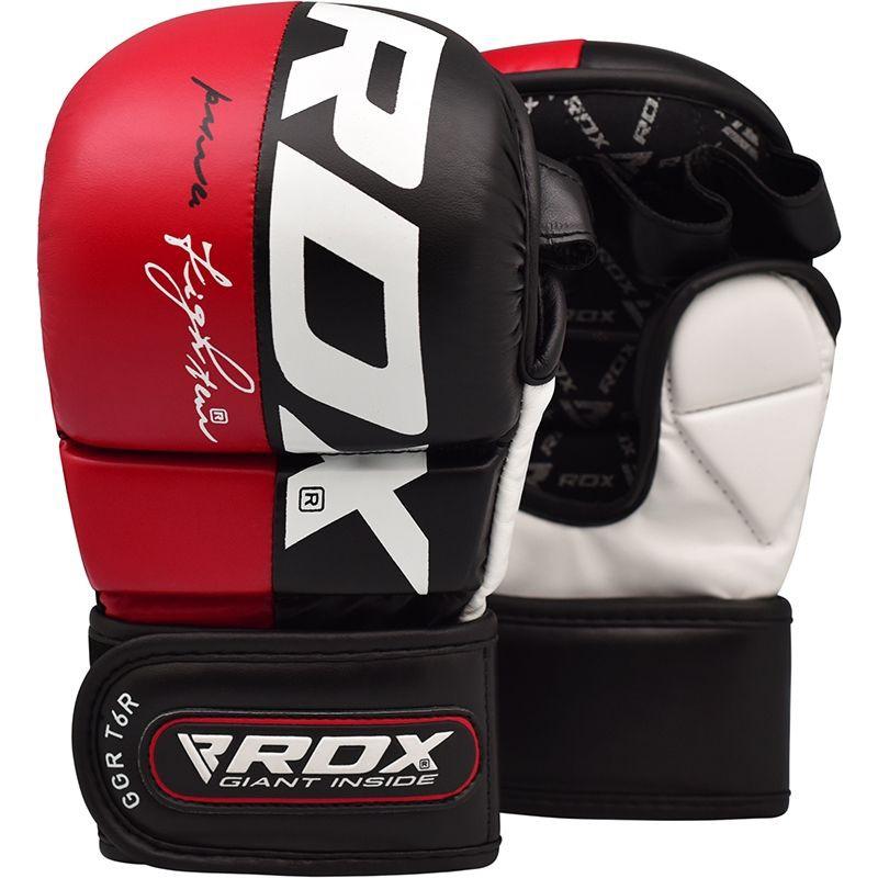 RDX GGL-T6 Rękawice MMA Czerwone S