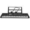 Alomejor Teclado de Piano Eletrônico para Crianças 61 Teclas Tamanho Mini 16 Tipos de Som 8 Efeitos de Percussão 10 Ritmos 6 Músicas de Demonstração Brinquedo Educacional Musical