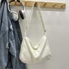 Lightweight Canvas Crossbody Bag Large Capacity Hobo Bag Fashion Shoulder Bag  Ladies