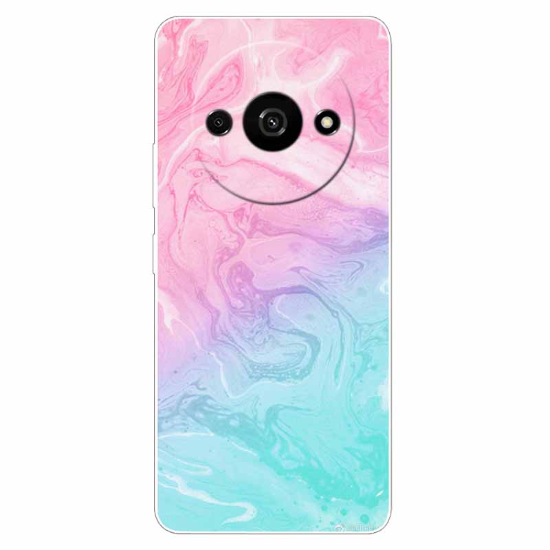 Clear Silicone Cover For Xiaomi Poco C61 Case Owl Lion TPU Printed Cover for Xiaomi Poco C61 C 61 Cases Luxury PocoC61 Phone Bag
