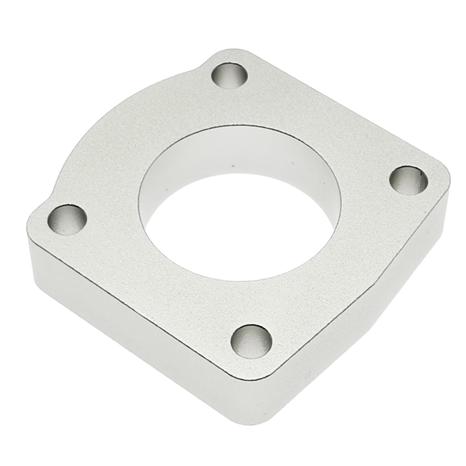 

JINGLING Pajero Mini Turbo Двигатель 4A30 Дроссельная заслонка Алюминиевый корпус дроссельной заслонки Улучшает топливо Увеличивает мощность и 1 Серебристая проставка H53A/H58A, Проставка,