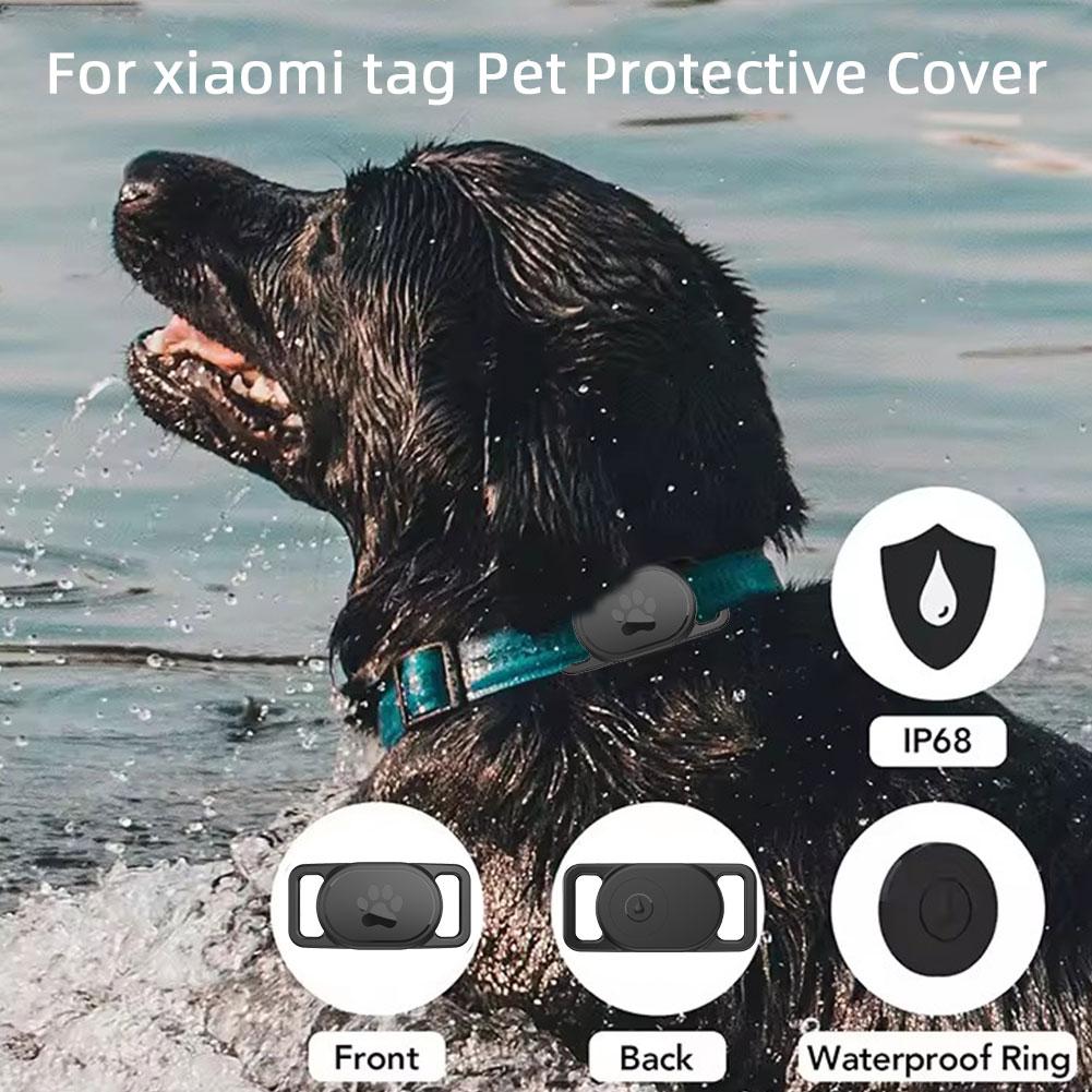 Per Xiaomi Tag Copertura Protettiva per Animali Dispositivo di Posizionamento Anti Smarrimento Copertura Protettiva Impermeabile in Silicone per Collare di Animali