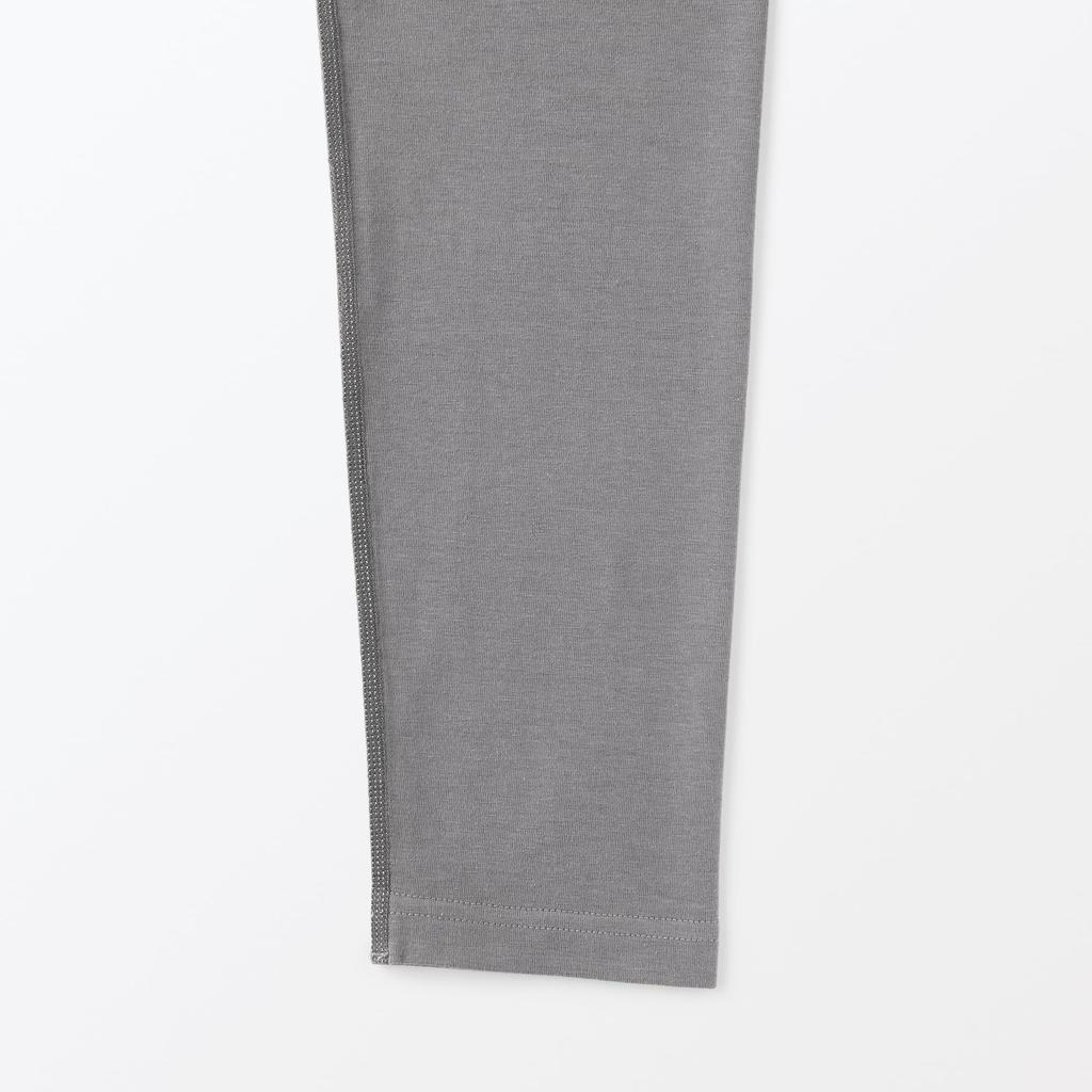 MUJI Stretch Jersey Knit Leggings DGA13A5A Dark Mocha Size L Women's (Full Length) Brown,