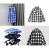 50*150cm Tassels Square Plaid Pattern Yarn-dyed Jacquard Fabric Fashion Dress Texture Fabric DIY Sewing Designer Fabric