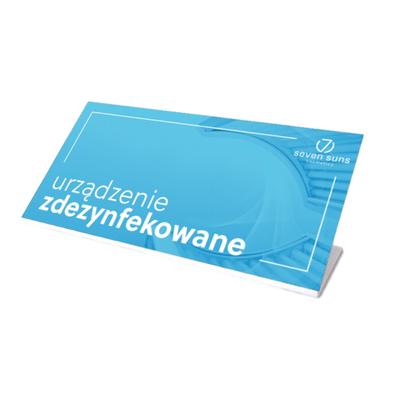 Tablet "The Device Is Disinfected" To the Solarium