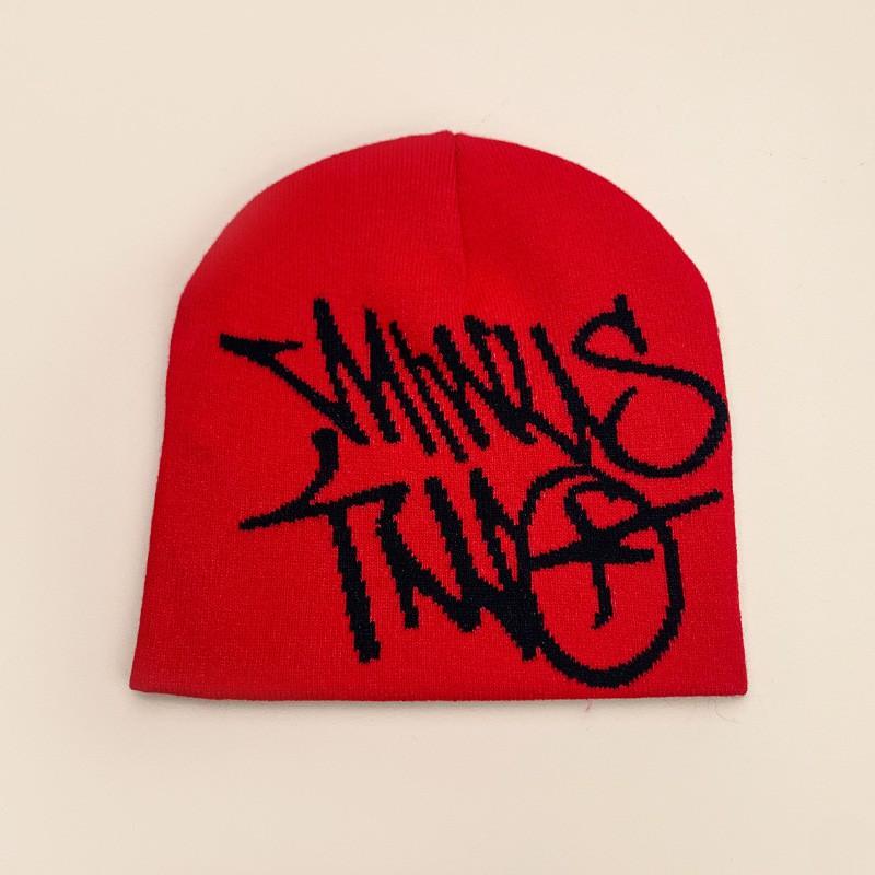 Skull Flame Spider Knit Beanie Men Women Winter Warm Hip Hop Hat