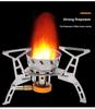 Portable Windproof Camping Stove with Electronic Ignition