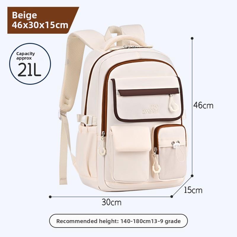 

Elementary Middle High School Bag Large Cute Bookbags Anti Theft Travel Back Pack Casual Daypack Kids Book Bag for Teens Girls