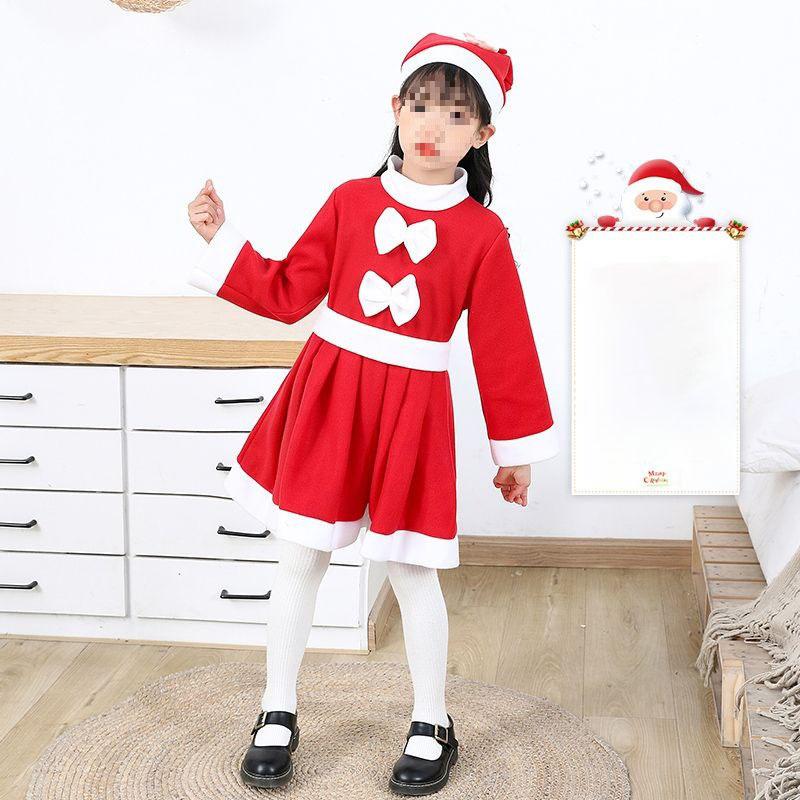 Christmas Girl Christmas Tree Costume Dress Children's Cosplay Dress Christmas Party Gift Performance Cross Dressing Ball Dress