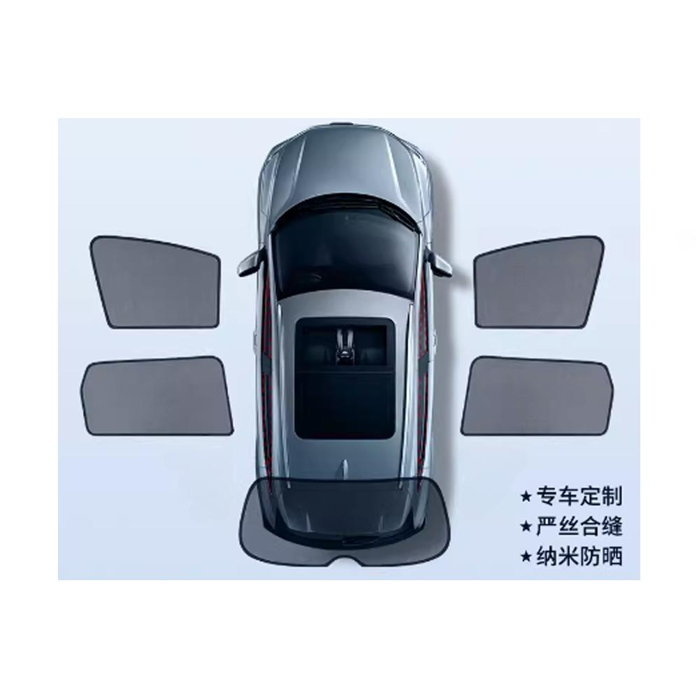 Car Magnetic Sunshade for BYD Atto 3 EV 2025~2024 Roof Windshield Frame Curtain Mat Side Window Sunroof Pad Cover Accessories