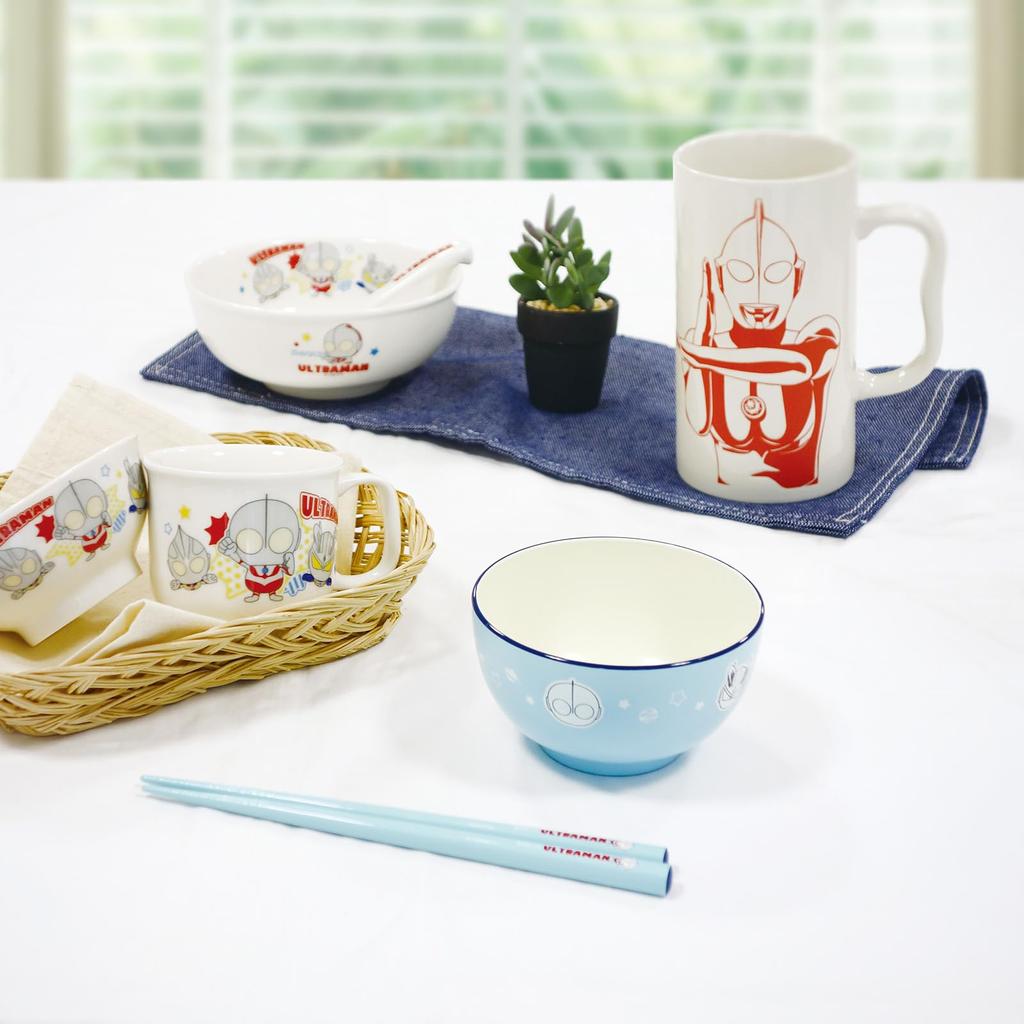 Microwave and Dishwasher Made In Item 059139 "Ultraman" Mug, Approx. 600ml, Safe, Japan, No.