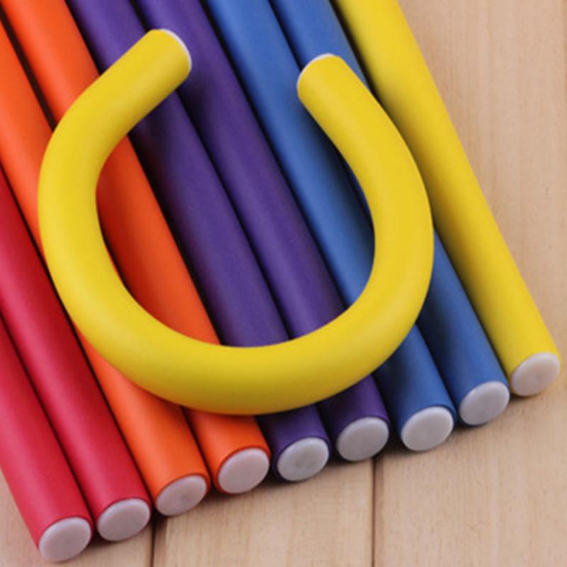 Dinorag 42 Pcs/Lot Soft Hair Curler Roller Curl Hair Bendy Rollers DIY Magic Rollers Sponge Hair Curling Tool Styling