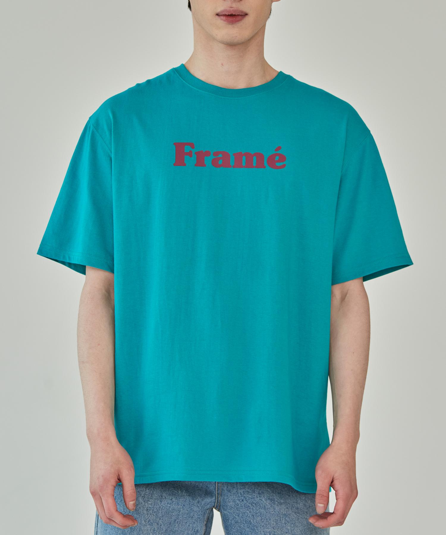 Frame Off Frame Logo Short Sleeve T-Shirt - Green Green_L