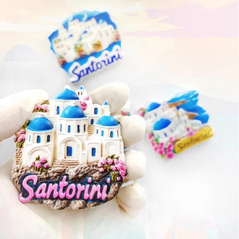Greece Souvenirs Athens Fridge Stickers Parthenon Santorini Fridge Magnets Home Decoration Wedding Gifts
