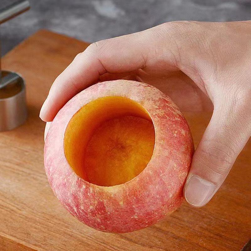 Rice Ball Mold Fruit Core Digger Pear Core Coring Cutter Stainless Steel Fruit Core Pitter Separator For Kitchen Accessories