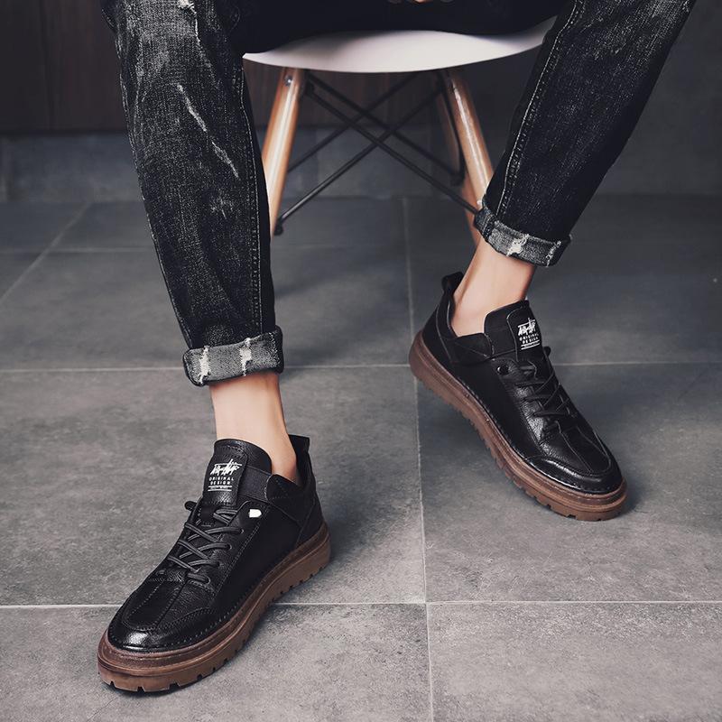 Stivali da Uomo in Pelle Scamosciata Marca Stringati Impermeabili Stivali da Neve Invernali da Uomo 2024 Nuovi Classici Casual Stivali da Lavoro da Uomo222