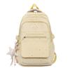 Schoolbag new polka dot high-value cute primary and secondary school backpack Korean small fresh shining girl heart travel backpack