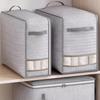 Clothes Storage Bag Big Capacity Duvet Blanket Clothing Sorting Bags Dustproof Clothes Organizer Home Wardrobe Storage Organizer