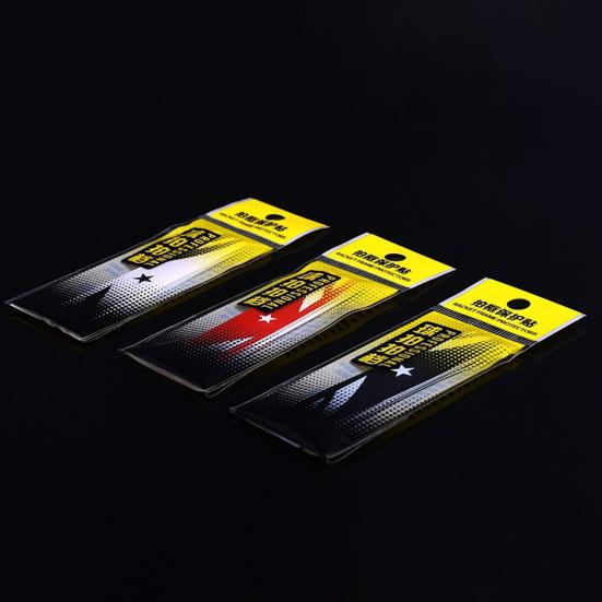 10Pcs Racket Protector Reusable Wear Resistant Faux Leather Good Toughness Racket Head Stickers