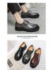 Men's Autumn Business Casual Leather Toe Shoes - Versatile British & American Style