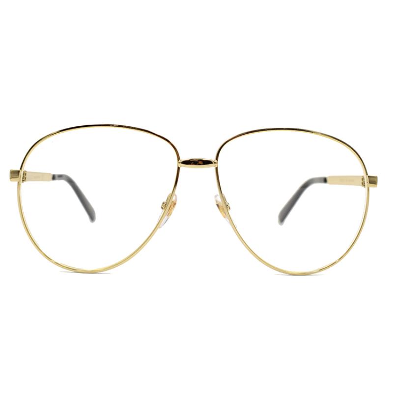 Gucci Gold Glasses Toad Mirror Aviator Glasses Unisex Alloy Aviator Glasses Unisex Couple Style