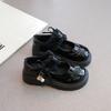 Girls small leather shoes 2025 spring and autumn new children's foreign princess shoes girls baby soft sole performance single shoes