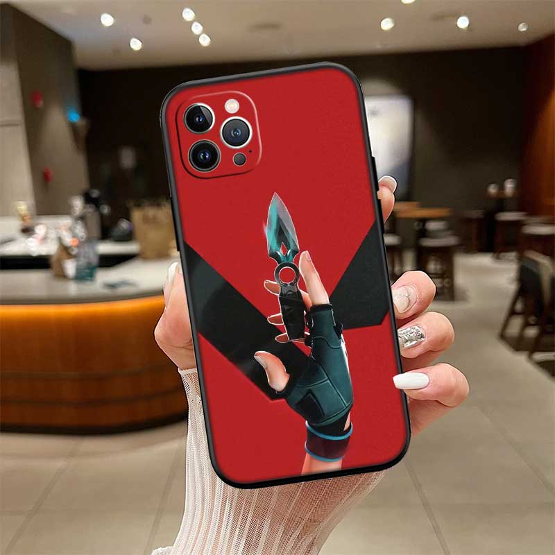 

NH47 V-VALORANT New High-End Shell Phone Case for Redmi Note 10 11 12 Pro Max 10S 10C 10T 11A 11S 12S 12C Redmi Note 10S