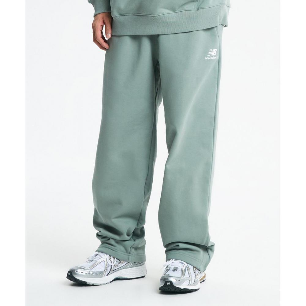 

NEW BALANCE NBMLD42933/UNI TEAM STACKED Прямые брюки с начесом СВОБОДНОГО КРОЯ (МЯТНЫЙ МЯТ)