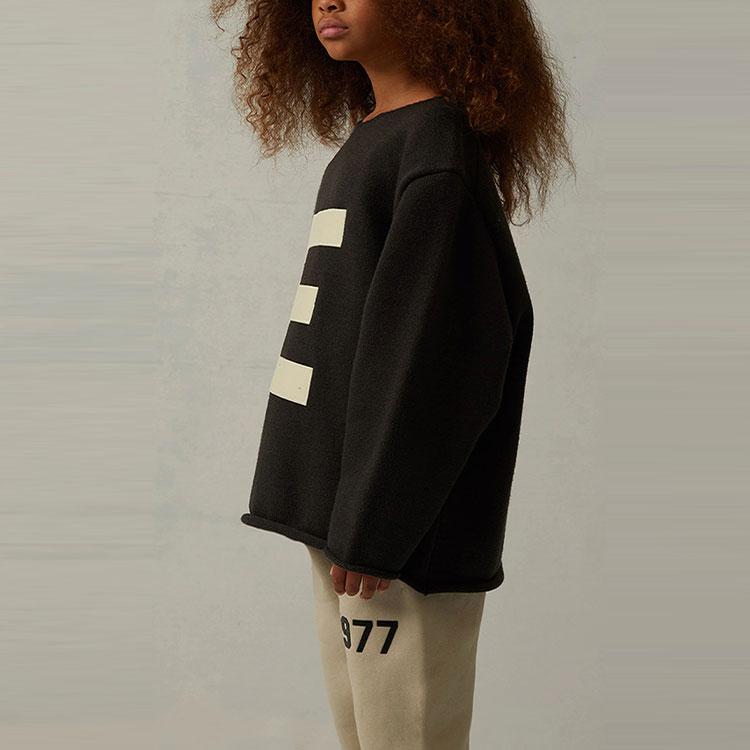 Fear of God Essentials SS22 Large Logo Sweater Kids Sweaters Iron FOG-SS22-249