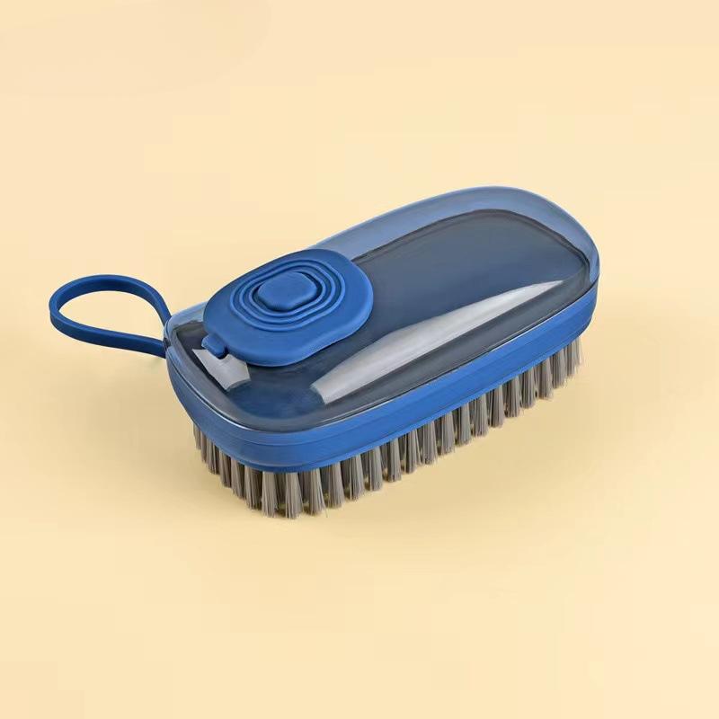 Laundry Cleaning Brush Household Hard Wool Shoes Washing Tools Kitchen Pot Dish Automatic Liquid Addition Brush