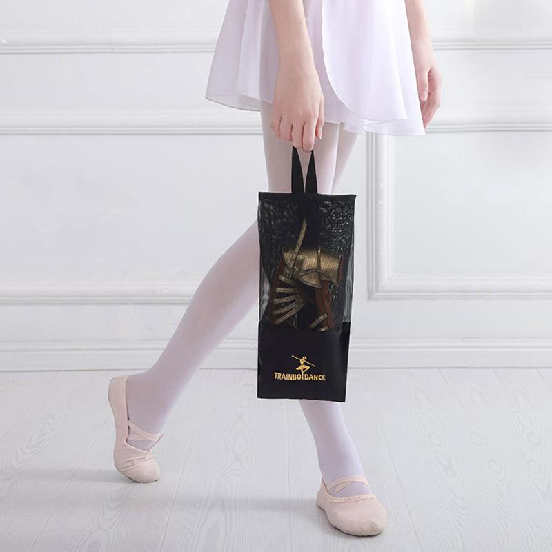 1 יחידה תיק ריקוד נרתיק אחסון נעליים מארגן בלט תיק יד תיקים נרתיקים תיק נעלי בלט מסאטן נרתיק לנעלי ריקוד