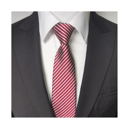 Men Tie with Zipper Design Multiple Patterns Colors Adjustable Length Tie Business Weddings Parties Formal Tie