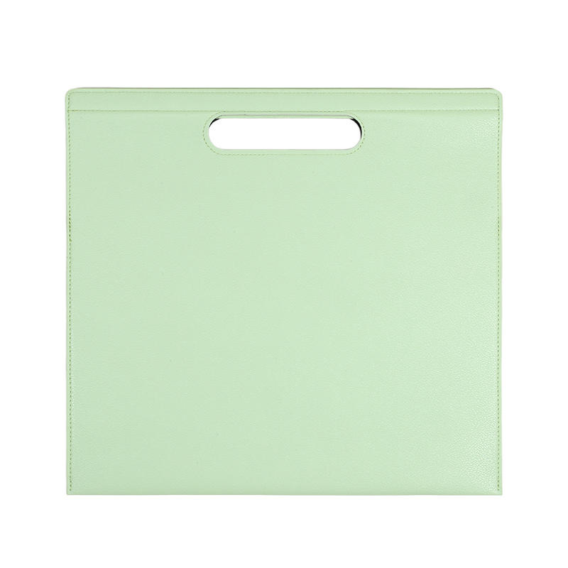 Папка для документов формата А4 из тяжелой ПУ кожи Офисный органайзер Сумка для планшета Офисный органайзер Органайзер-папка с магнитной застежкой зелёный 2980₽