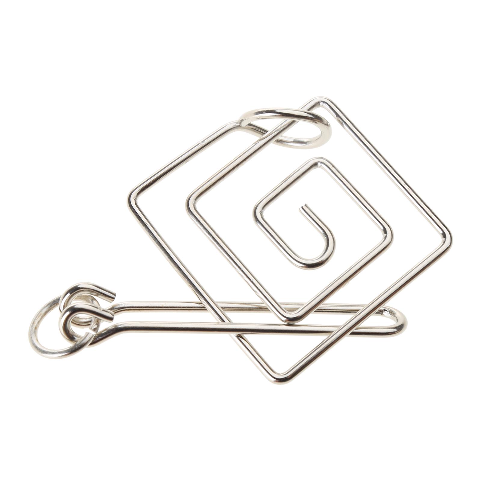 

Связанные металлические кольца IQ Brain Teaser Puzzle Fidgets Toy Unlocked Links Сенсорная образовательная игрушка для взрослых и детей Игра для развития интеллекта A