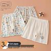 Bambus-Baumwolle Jungen Freizeit-Badeshorts - Reine Baumwolle, Dreiviertellänge für Sommer-Outdoor-Kleidung
