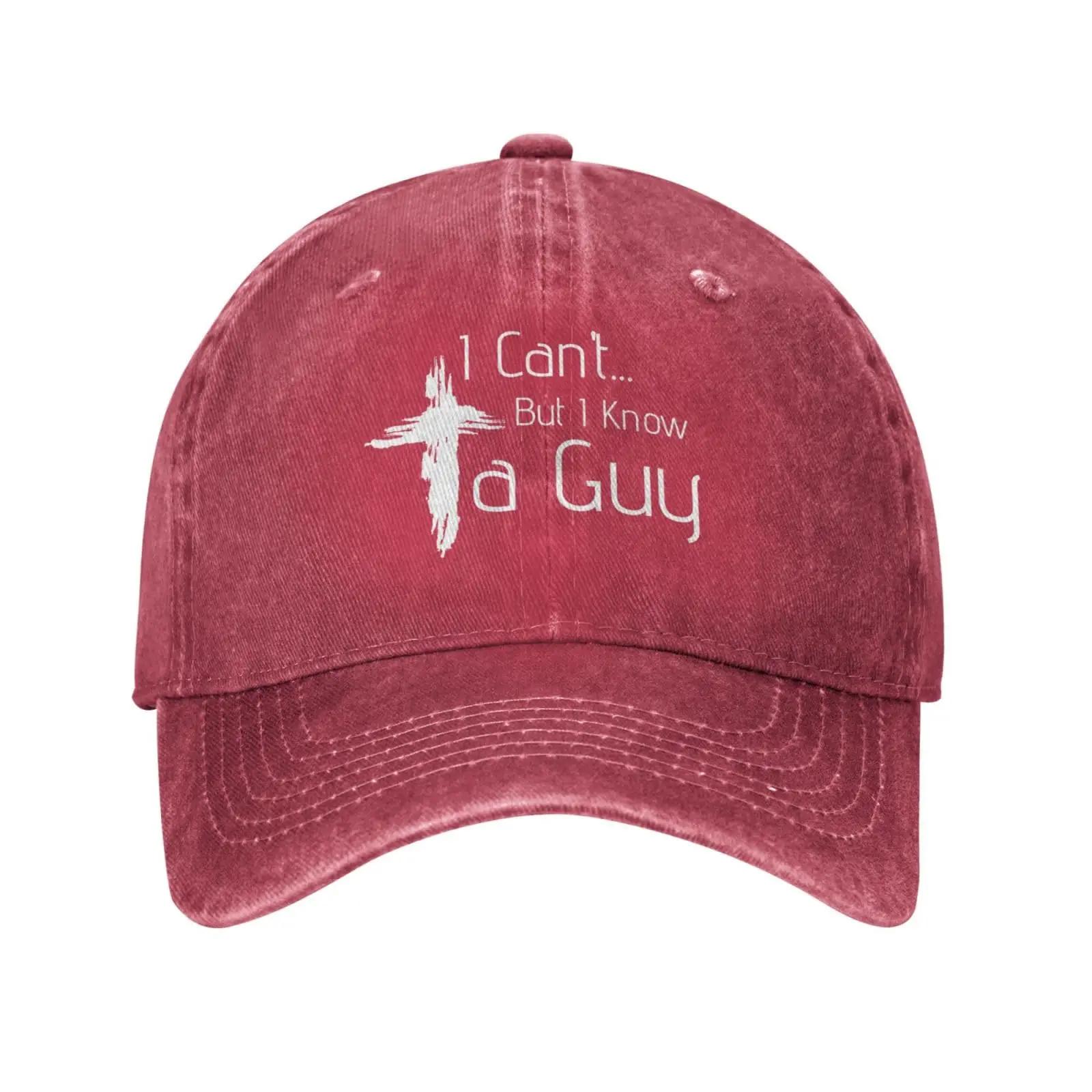 

Hat I Can t But Know A Guy Cross Caps for Women Dad Hats Vintage Cap Adjustable
