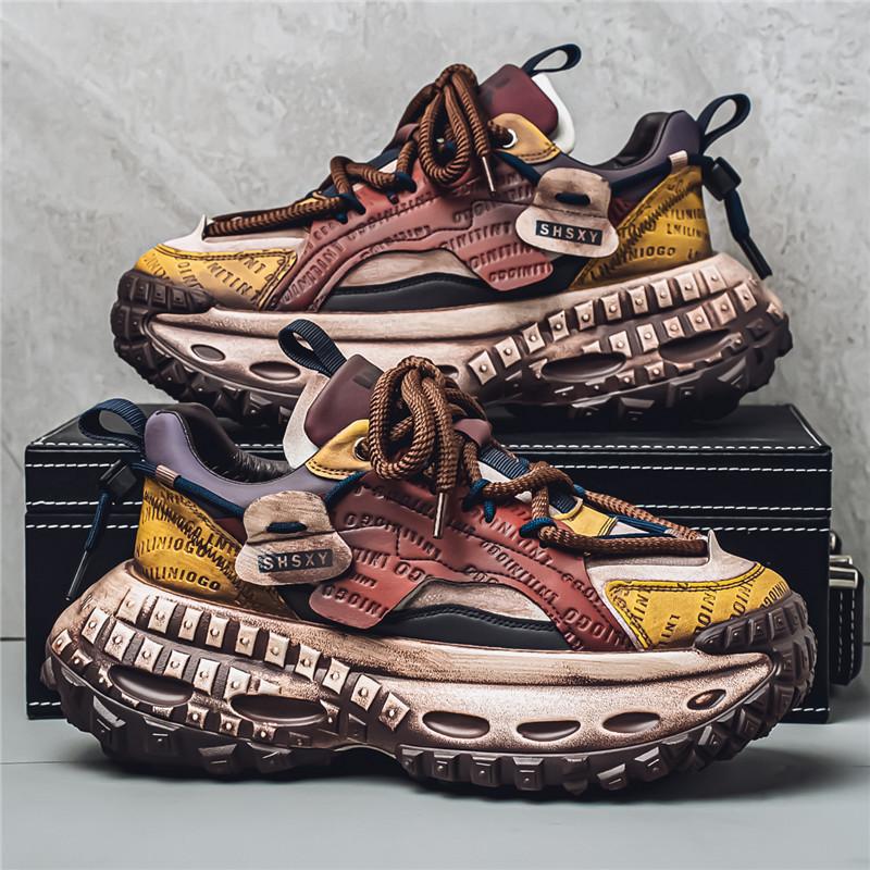 Shoes men's shoes spring and autumn new sports platform dad casual shoes casual shoes