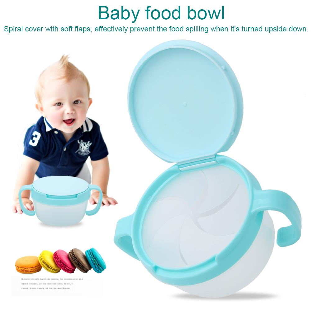 

BPA Free Dual handle Spill proof Food Bowl Snack Container for Children Baby Toddlers Type 4