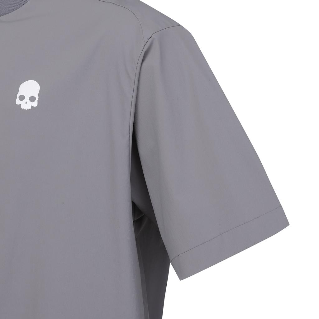 HYDROGEN Uni Bone Graphic Woven Short Sleeve Round