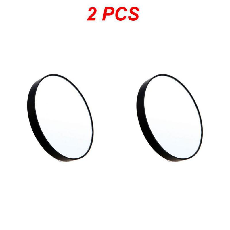 1 ~ 10 STK Mini-Taschenspiegel, rund, 3/5/10/15-facher Vergrößerungsspiegel, Set mit zwei Saugnäpfen, Kosmetikspiegel