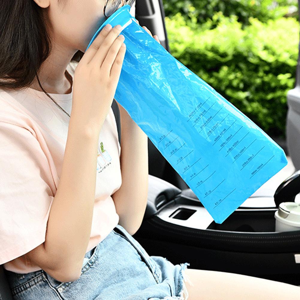 10-50Pcs Disposable Airplane Motion Sickness Nausea Vomit Cleaning Bag Emesis Bag Portable Nausea Bags Sickness Barf Bag