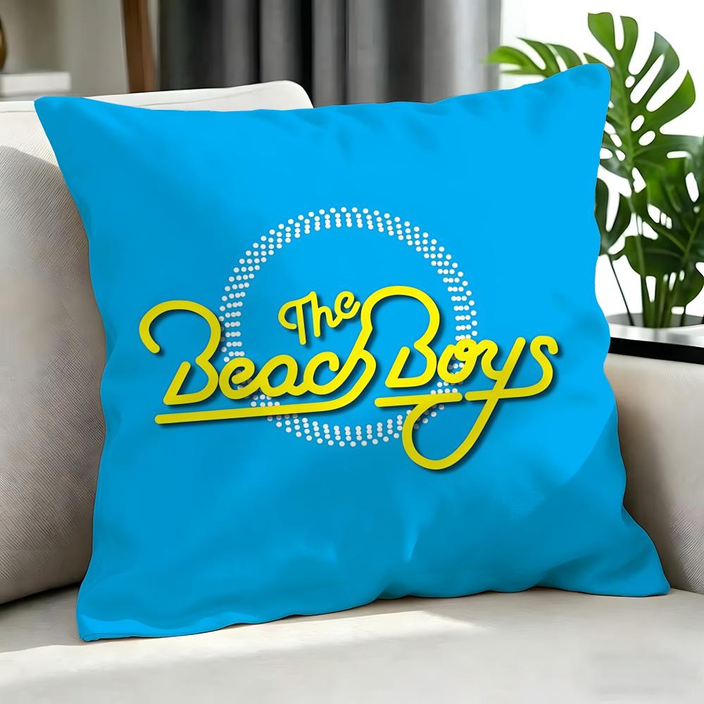 Classic The Beach Boys Cushion Cover Cushion Cover Set 4Pcs 50X50 45X45 40X40 Pillowcase Decorative Sofa Home Decor