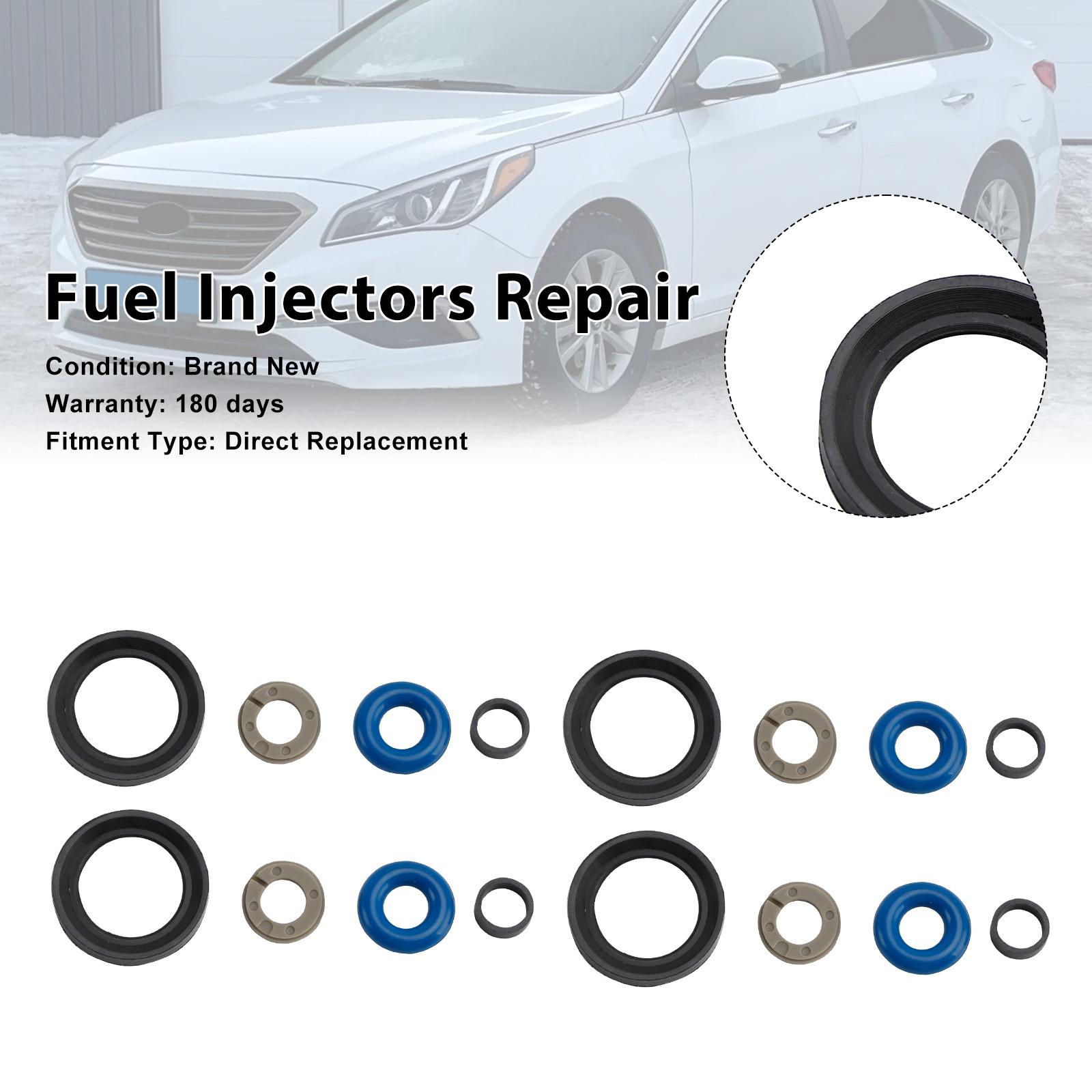 

Fuel Injector Seal O-Ring 353102GGA0 Fit Hyundai Fit Kia Sorento 2.4L 2016-2018