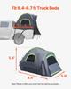Truck Tent 6.4-6.7ft Waterproof PU2000 Truck Bed Camping Tent 2-3 Person